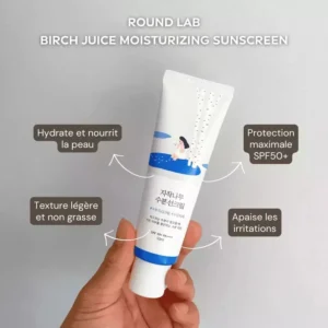 Round Lab - Protector solar hidratante con jugo de abedul SPF50+